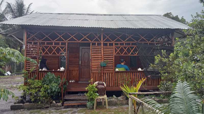 Homestay dengan arsitektur lokal Belitung