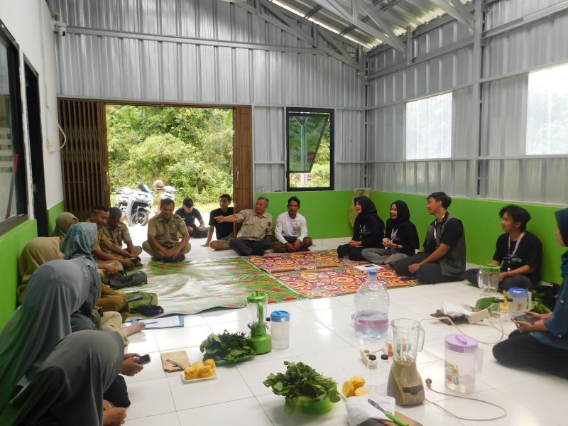 KKN IPB Dorong Inovasi Olahan Tani Bersama Ibu Tani Desa Wisata Kreatif Terong