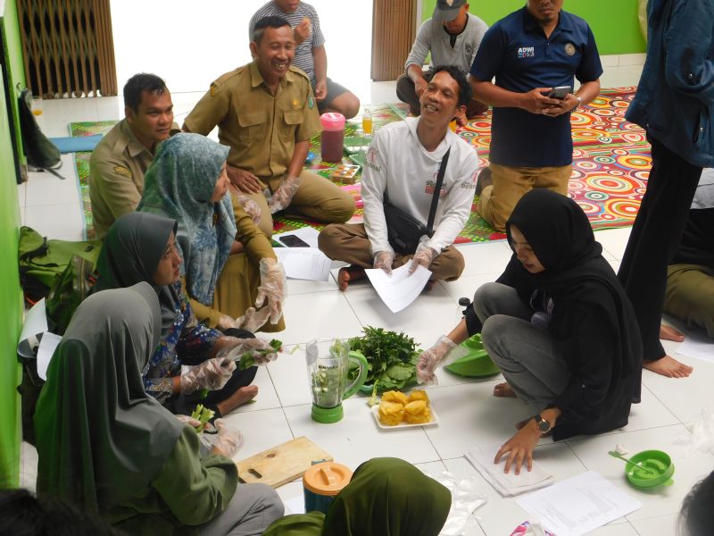 Antusiasnya anggota kelompok tani dan perwakilan dari BPP Sijuk mengikuti program inovasi produk olahan hasil pertanian makin memotivasi peserta untuk menerapkan dalam bentuk produk olahan yang lebih berkualitas.