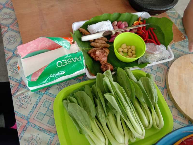 Persiapan bumbu masakan