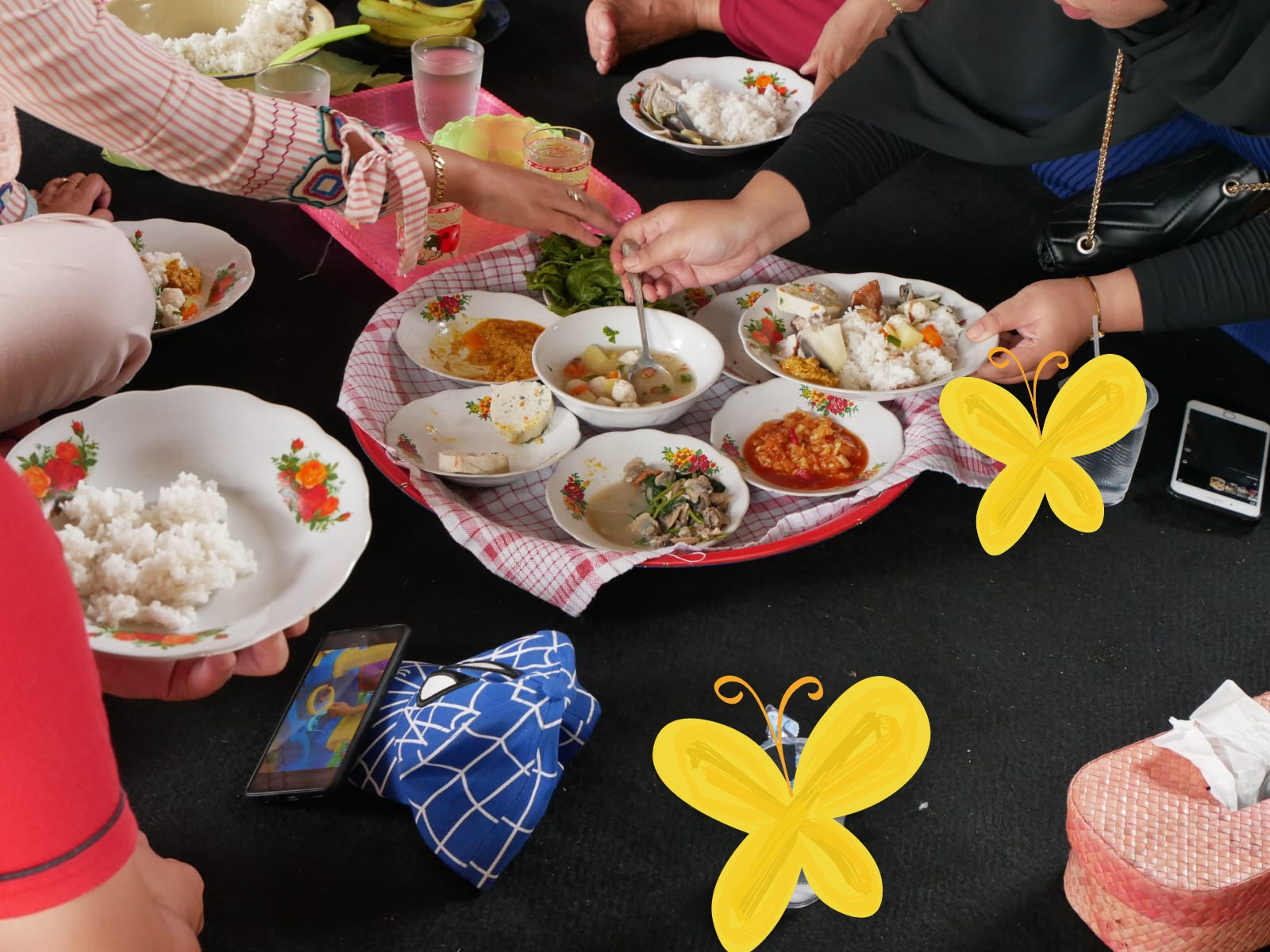Menu Makan Bedulang Adat Belitung